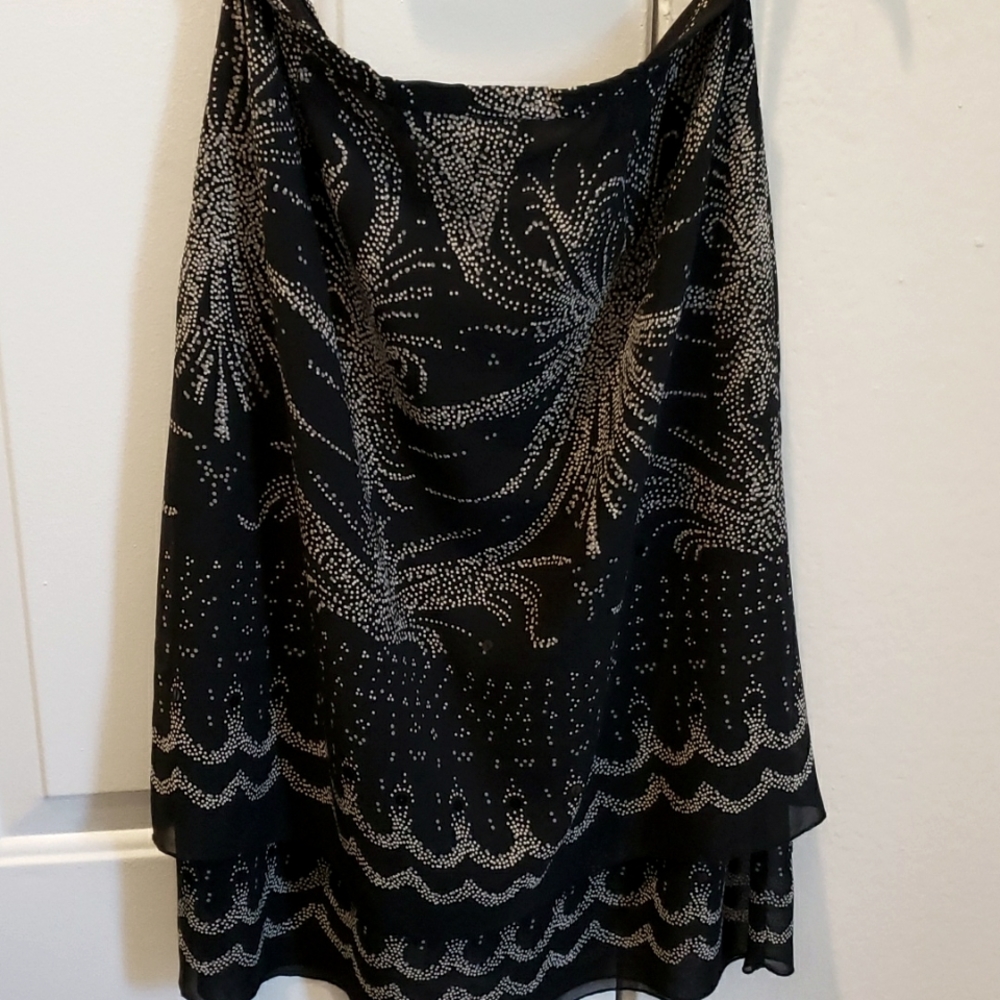 Jones NY Wear Black White Skirt Size 6